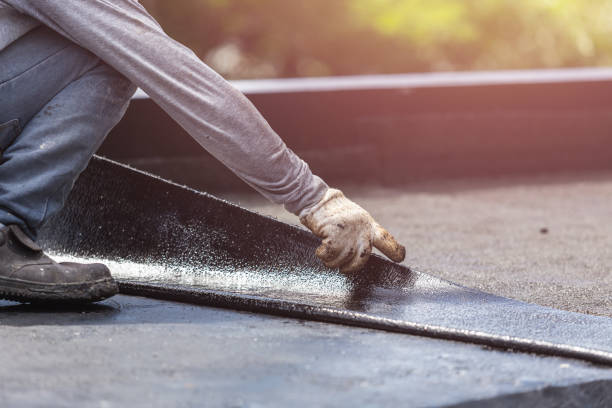 Professional Crawl Space Encapsulation technician working in Greenwich, OH